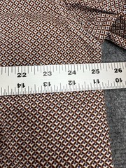 Stetson Mens Pearl Snap Shirt Size XL Long Sleeve Geometric Western Rode