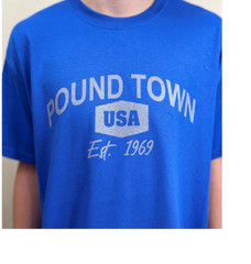 Pound Town University Tshirt Funn Shirt Gift Idea