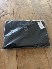 GAP Men’s Plain Black T-Shirt Cotton Crew Neck Short Sleeve Basic Tee XL New