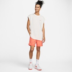 NIKE MEN’S WHITE TREND LOGO SWOOSHTRAX T-SHIRT DX0055-030 SIZE SMALL