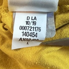 The North Face T-Shirt Mens Size Large Pack Climb & Ski Van Yellow Mustard