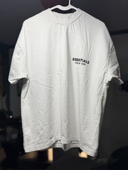 Fear of God Essentials Classic Tee ‘Bright White’ XS Size Oversized T-Shirt SS25