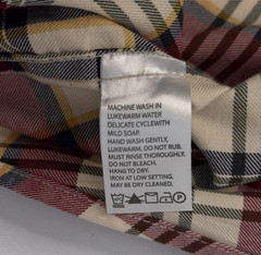 VTG Viyella Button Front Shirt Mens XL Plaid Cotton Wool Traditional Fit