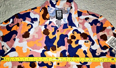 NEW by VANS, MENS SIZE XL, HAWAIIAN TYRIS WINTER BUTTON-DOWN SHIRT, MSRP $55.00!