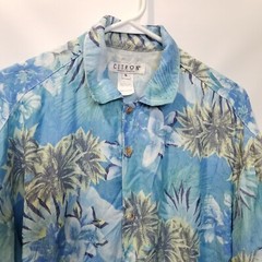Vtg Citron Santa Monica Camp Shirt Mens S Tropical Hawaiian Aloha Cruise USA