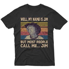 SALE Well My Name Is Jim But Most People Call Me Jim Vintage Blazing Saddles T-S