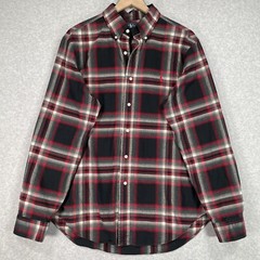 Ralph Lauren Flannel Shirt L Plaid Classic Fit Long Sleeve Preppy Pony Outdoor