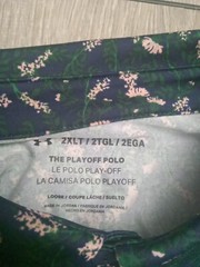 NWT $70.00 Under Armour Golf Mens Playoff 3.0 Printed Polo Floral 2XLT