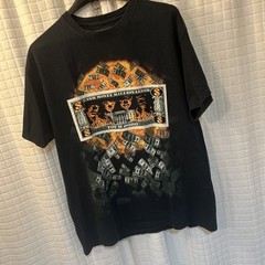 Cash Money Records T-Shirt Men’s (L) Black Flame Logo Tour Graphic Hip Hop 2017