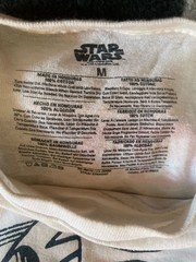 Multi Language Star Wars Speed Racer Style L/S Shirt Double Graphic Size M
