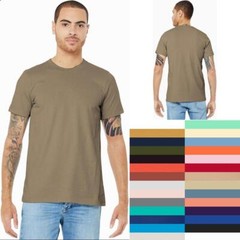 BELLA+CANVAS ® Unisex Jersey Short Sleeve Tee. BC3001, XS-4XL, Colors B