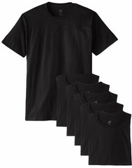 Hanes Men’s Tshirts COMFORTSOFT 6-Pack Crew Neck Tees M-4XL
