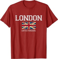 Vintage London England United Kingdom Souvenir Gift Unisex T-Shirt