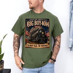 Big Boy 4014 I’m Not Old I’m Vintage Steam Locomotive Railroad Train T-Shirt