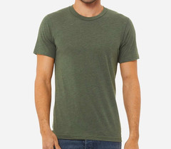 NEW Blank Bella + Canvas Triblend Unisex/Mens T-Shirt #3413 Various Colors