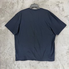 Psycho Bunny Mens Navy Blue Pima Cotton Graphic Logo T-Shirt Size 9 B6U133S1PC