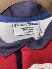 Rowing Blazers Men in Blazers Rugby Polo Shirt Size Small