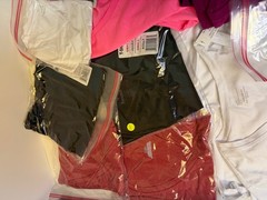 Large Lot of Blank T-Shirts Mixed Colors Sizes Craft Heat Transfer Resale