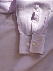 Hugo Boss Sharp Fit Long Sleeve Button Down Lavender Size 16 /36/37