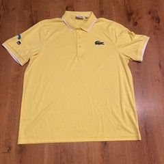 Lacoste Sport Miami Open Tennis Polo Big Croc Size 7