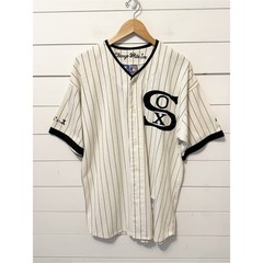 Vintage Starter Chicago White Sox pinstripe jersey from Cooperstown CollectionXL