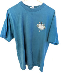 Vintage 90’s Top Dawg Street Style Shirt XL Big Back Print RUTHLESS Single Stitc