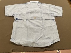 NWT Columbia PFG Bahama II Shirt Mens XL Blue UPF 50 Omni-Shade Fishing FM7047