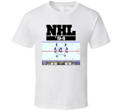 Nhl 94 Video Game Classic Retro Sports T Shirt