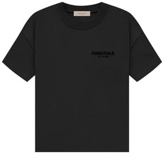 Fear of God Essentials T-Shirt Black Stretch Limo