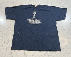 Same Shirt Different Day Graphic T-Shirt 2XL Blue Humor Funny Casual Tee