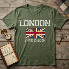 Vintage London England United Kingdom Souvenir Unisex T-Shirt