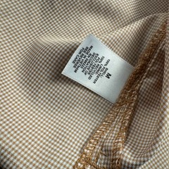 Magellan Outdoors Mens Aransas Pass Fishing Shirt Tan Check Size M Relaxed Fit