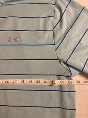 Under Armour HeatGear Men’s Loose Fit Striped Performance Golf Polo Shirt