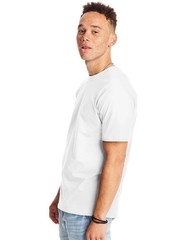 Hanes T-Shirt 2-Pack Men’s Beefy Short Sleeve Crewneck Ring Spun Cotton S-5XL