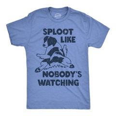 Mens Funny T Shirts Sploot Like Nobodys Watching Sarcastic Puppy Graphic Novelty