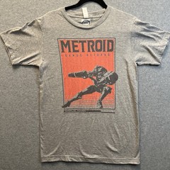 Metroid Samus Returns Aran Graphic Nintendo T-Shirt Ring Spun Fan Favorite SM