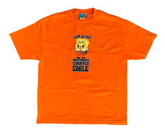 Vintage Y2K Nickelodeon SpongeBob SquarePants Bucktoothed Smile TShirt XL