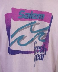 vintage 80s Salem Fresh Gear T-Shirt Cigarettes USA single stitch thin soft XL