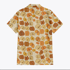 Peaches Butt Hawaiian Shirt