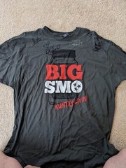 BIG SMO *Signed*Autograph* T-Shirt 2XL Kuntry Country Music Rapper
