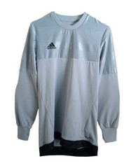 Adidas Men’s Shirt Size Small Long Sleeve Padded Climalite Gray Soccer