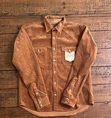 Iron Heart 11oz Corduroy Western Shirt 4XL NWTs