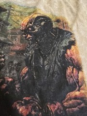 $78…Mod Cult “Choose Your Fighter” size XL Distressed Heavyweight T-shirt…