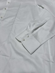 Charles Tyrwhitt Dress Shirt 16.5 36 Classic Fit Non Iron White Twill Cutaway