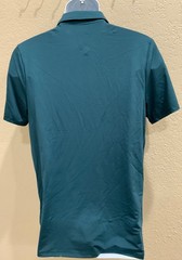 Jersey Polo Shirt All in Motion Wicking Stretch No Roll Collar 3 button Wicking