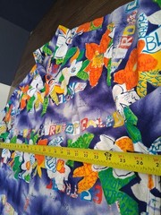 Vintage Jams World Hawaiian Shirt Purple XL
