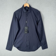 7 Diamonds Shirt Mens Small Blue Slim Button Up Cotton Spandex Slimming SMK-3967