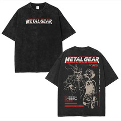 Tactical Stealth Soldier Graphic T-Shirt Retro Game Streetwear Tee