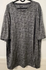 Reebok Camouflage Crew Neck Short Sleeve T-Shirt Gray Men’s Regular Knit