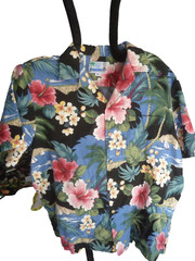 48” chest Hawaiian shirt Vintage Button down Made in Hawaii
